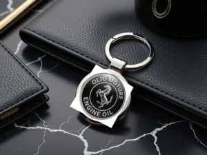 Ferrari Key Chain Holder Sturdy Metallic Alloy